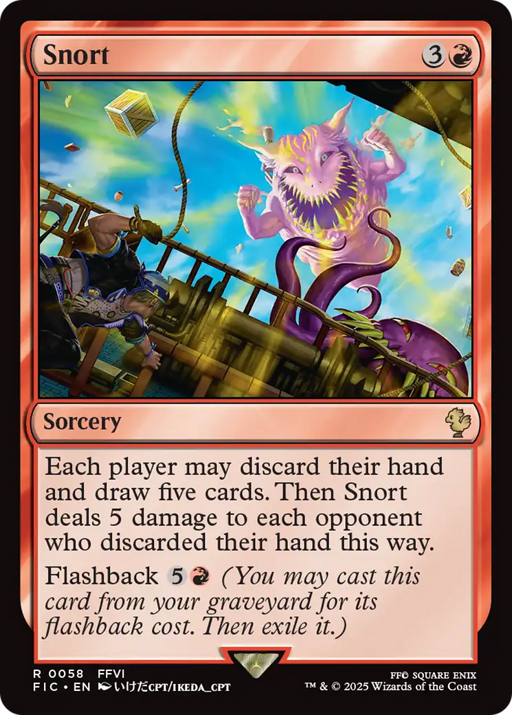 Snort [FINAL FANTASY Commander] - The Mythic Store | 24h Order Processing