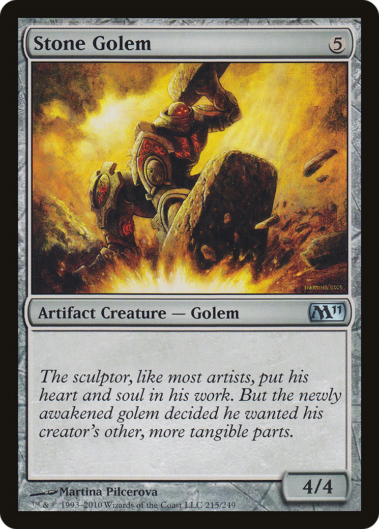 Stone Golem [Magic 2011] - The Mythic Store | 24h Order Processing