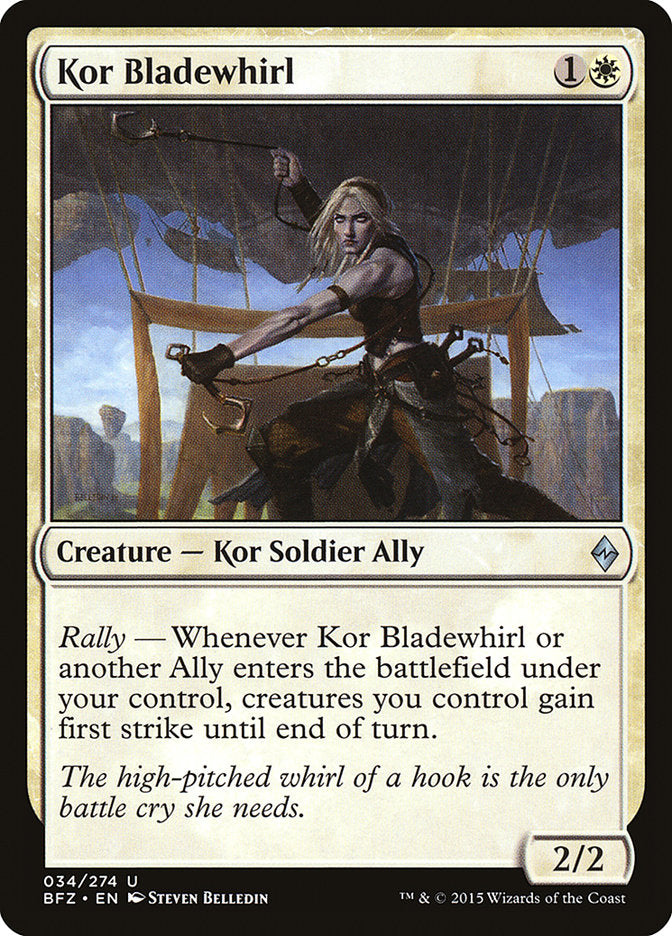 Kor Bladewhirl [Battle for Zendikar] - The Mythic Store | 24h Order Processing