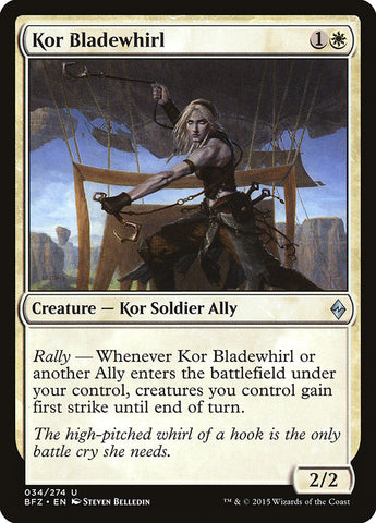 Kor Bladewhirl [Battle for Zendikar] - The Mythic Store | 24h Order Processing