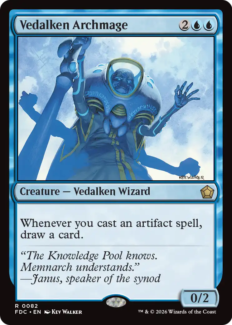 Vedalken Archmage [Foundations Commander] - The Mythic Store | 24h Order Processing