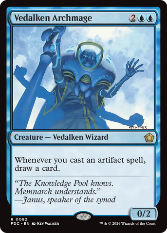 Vedalken Archmage [Foundations Commander] - The Mythic Store | 24h Order Processing