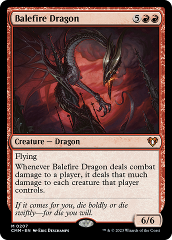 Balefire Dragon [Commander Masters] - The Mythic Store | 24h Order Processing
