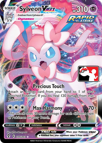 Sylveon VMAX (075/203) [Prize Pack Series One] - The Mythic Store | 24h Order Processing