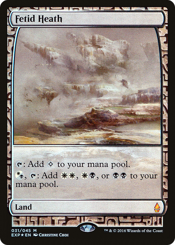 Fetid Heath [Zendikar Expeditions] - The Mythic Store | 24h Order Processing