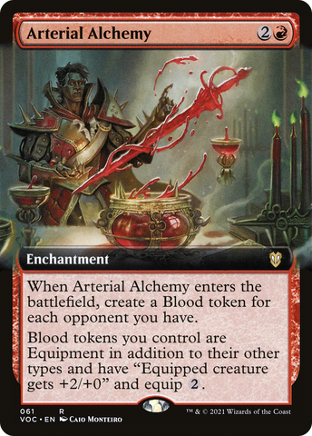 Arterial Alchemy (Extended Art) [Innistrad: Crimson Vow Commander] - The Mythic Store | 24h Order Processing