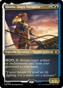 Hanna, Ship's Navigator (Foil Etched) [Commander Masters] - The Mythic Store | 24h Order Processing