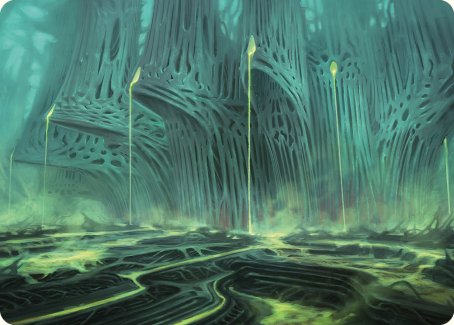 Swamp Art Card [Phyrexia: All Will Be One Art Series] - The Mythic Store | 24h Order Processing