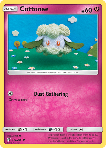 Cottonee (143/236) [Sun & Moon: Unified Minds] - The Mythic Store | 24h Order Processing