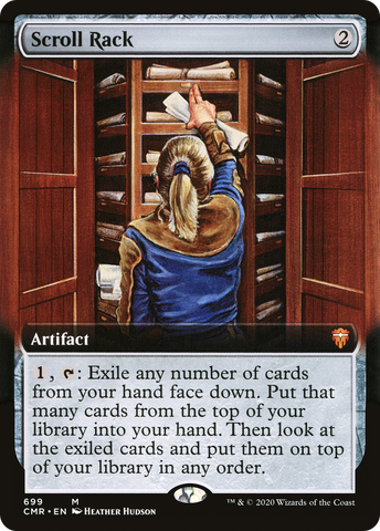 Scroll Rack (Extended Art) [Commander Legends] - The Mythic Store | 24h Order Processing