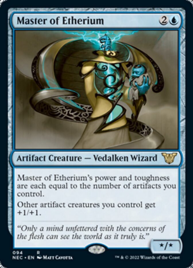 Master of Etherium [Kamigawa: Neon Dynasty Commander] - The Mythic Store | 24h Order Processing