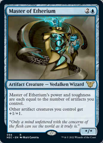 Master of Etherium [Kamigawa: Neon Dynasty Commander] - The Mythic Store | 24h Order Processing
