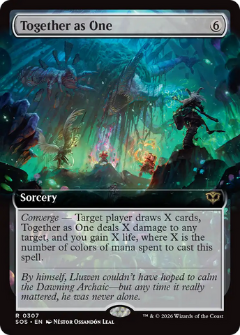 Together as One (Extended Art) [Secrets of Strixhaven] - The Mythic Store | 24h Order Processing