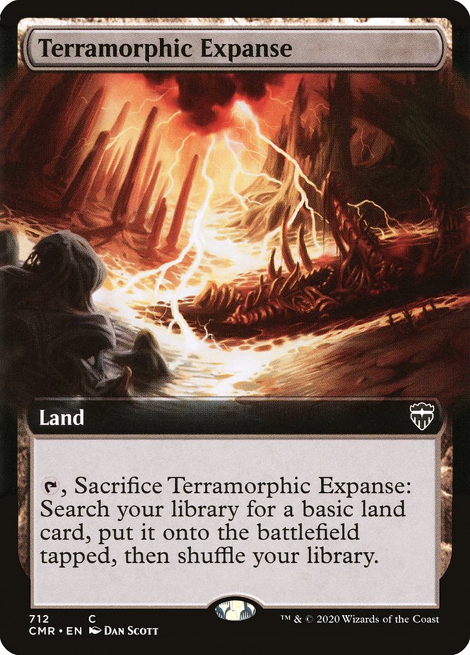 Terramorphic Expanse (Extended Art) [Commander Legends] - The Mythic Store | 24h Order Processing