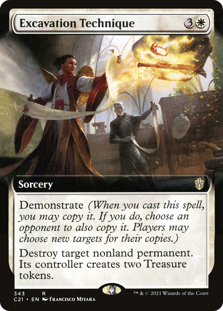 Excavation Technique (Extended Art) [Commander 2021] - The Mythic Store | 24h Order Processing