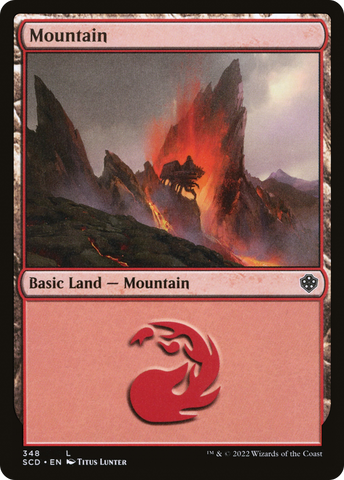 Mountain (348) [Starter Commander Decks] - The Mythic Store | 24h Order Processing