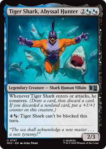 Tiger Shark, Abyssal Hunter [Marvel Super Heroes Commander] - The Mythic Store | 24h Order Processing