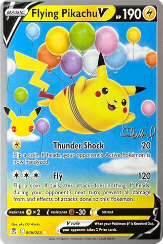 Flying Pikachu V (006/025) (ADP - Ondrej Skubal) [World Championships 2022] - The Mythic Store | 24h Order Processing