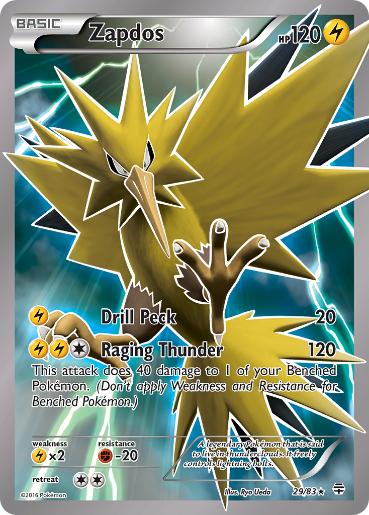 Zapdos (29/83) [XY: Generations] - The Mythic Store | 24h Order Processing