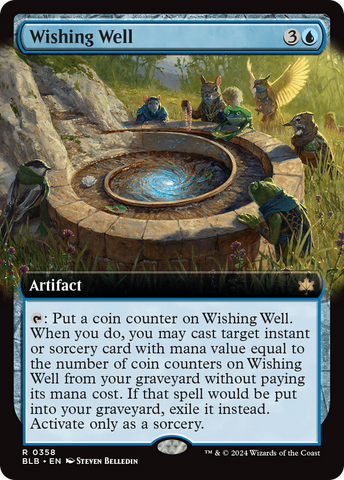 Wishing Well (Extended Art) [Bloomburrow] - The Mythic Store | 24h Order Processing