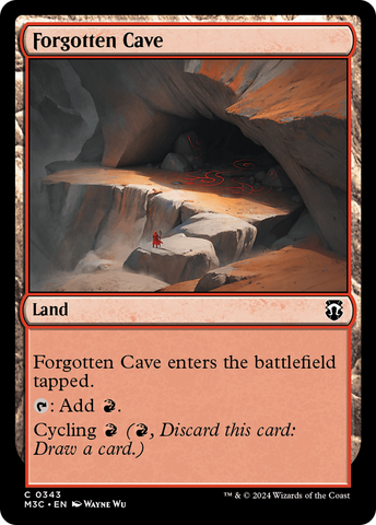 Forgotten Cave (Ripple Foil) [Modern Horizons 3 Commander] - The Mythic Store | 24h Order Processing