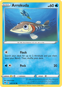 Arrokuda (041/185) [Sword & Shield: Vivid Voltage] - The Mythic Store | 24h Order Processing