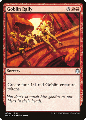 Goblin Rally [Guilds of Ravnica Guild Kit] - The Mythic Store | 24h Order Processing