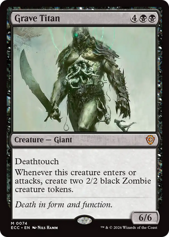 Grave Titan [Lorwyn Eclipsed Commander] - The Mythic Store | 24h Order Processing