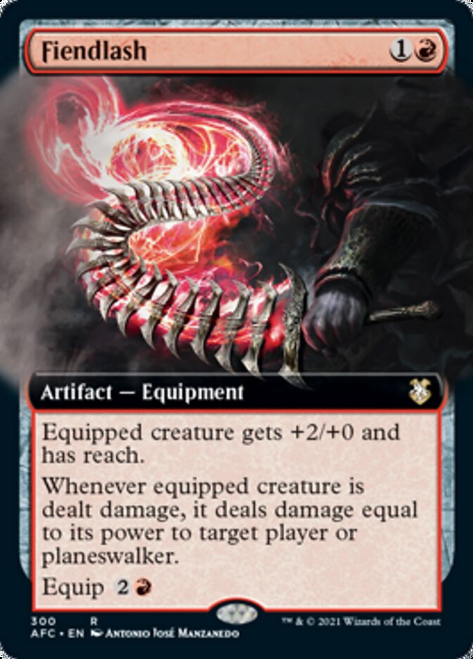 Fiendlash (Extended Art) [Dungeons & Dragons: Adventures in the Forgotten Realms Commander] - The Mythic Store | 24h Order Processing