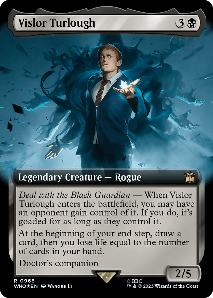 Vislor Turlough (Extended Art) (Surge Foil) [Doctor Who] - The Mythic Store | 24h Order Processing