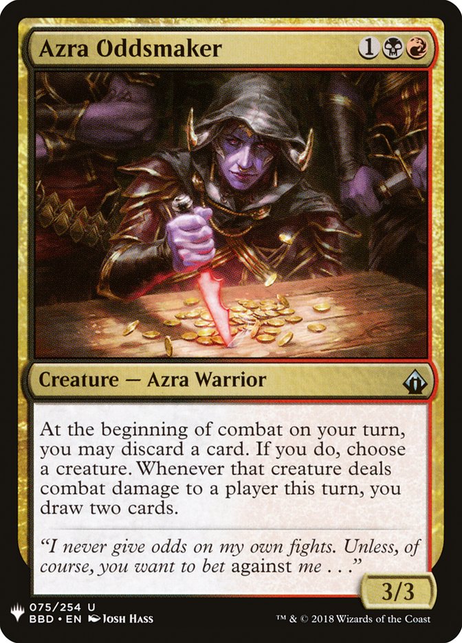 Azra Oddsmaker [Mystery Booster] - The Mythic Store | 24h Order Processing