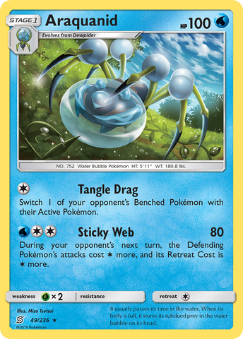Araquanid (49/236) [Sun & Moon: Unified Minds] - The Mythic Store | 24h Order Processing