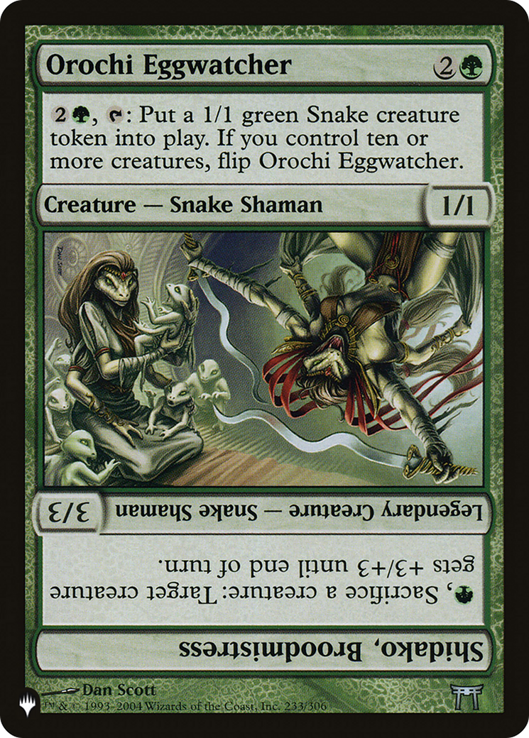 Orochi Eggwatcher // Shidako, Broodmistress [The List] - The Mythic Store | 24h Order Processing