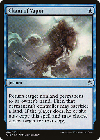 Chain of Vapor [Commander 2016] - The Mythic Store | 24h Order Processing