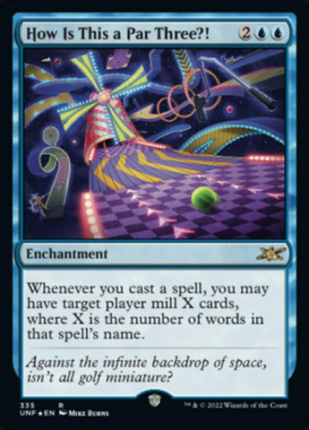 How Is This a Par Three?! (Galaxy Foil) [Unfinity] - The Mythic Store | 24h Order Processing