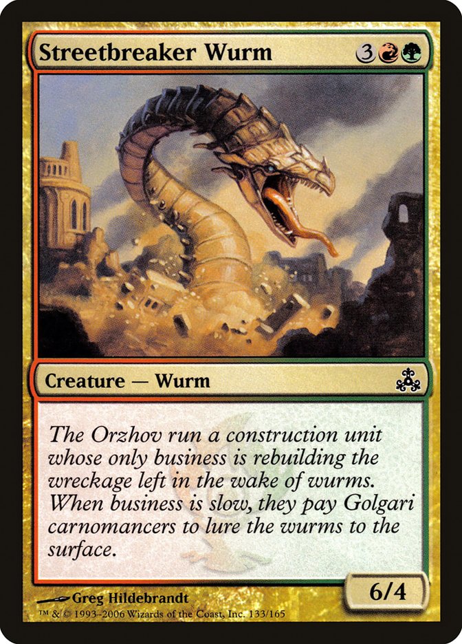 Streetbreaker Wurm [Guildpact] - The Mythic Store | 24h Order Processing