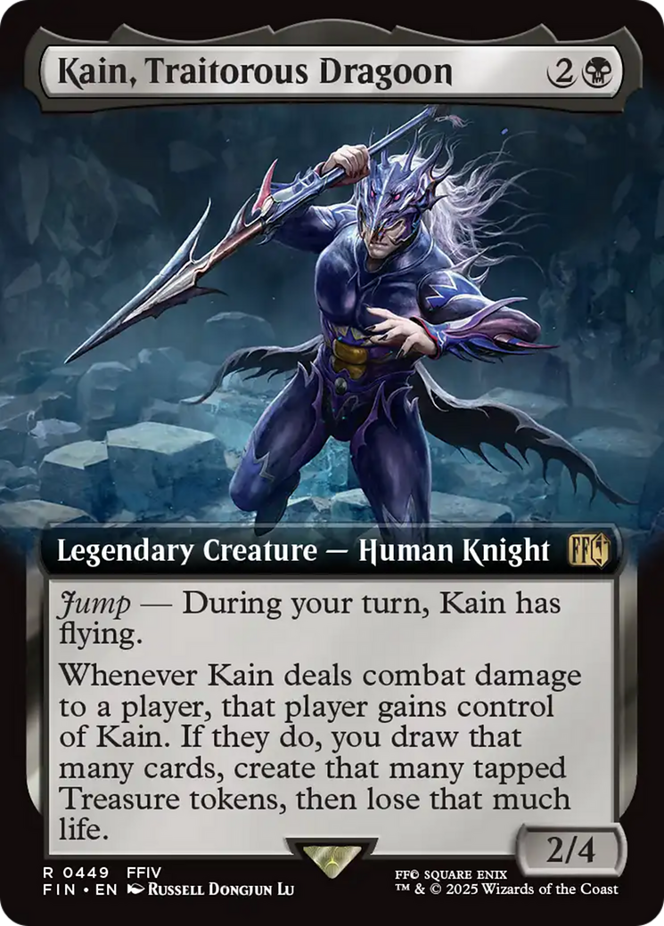 Kain, Traitorous Dragoon (Extended Art) [FINAL FANTASY] - The Mythic Store | 24h Order Processing