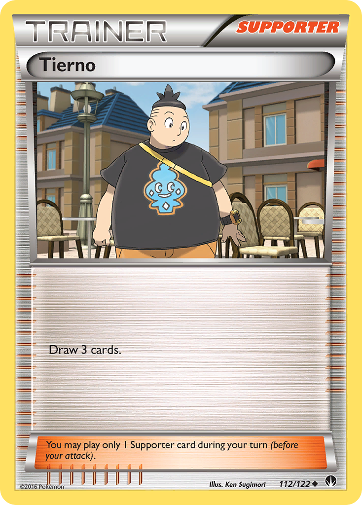 Tierno (112/122) [XY: BREAKpoint] - The Mythic Store | 24h Order Processing
