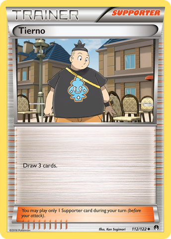 Tierno (112/122) [XY: BREAKpoint] - The Mythic Store | 24h Order Processing