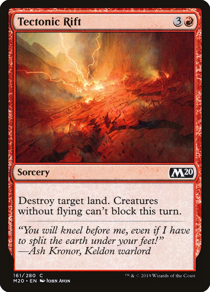Tectonic Rift [Core Set 2020] - The Mythic Store | 24h Order Processing