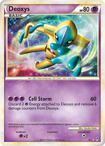 Deoxys (SL1) [HeartGold & SoulSilver: Call of Legends] - The Mythic Store | 24h Order Processing