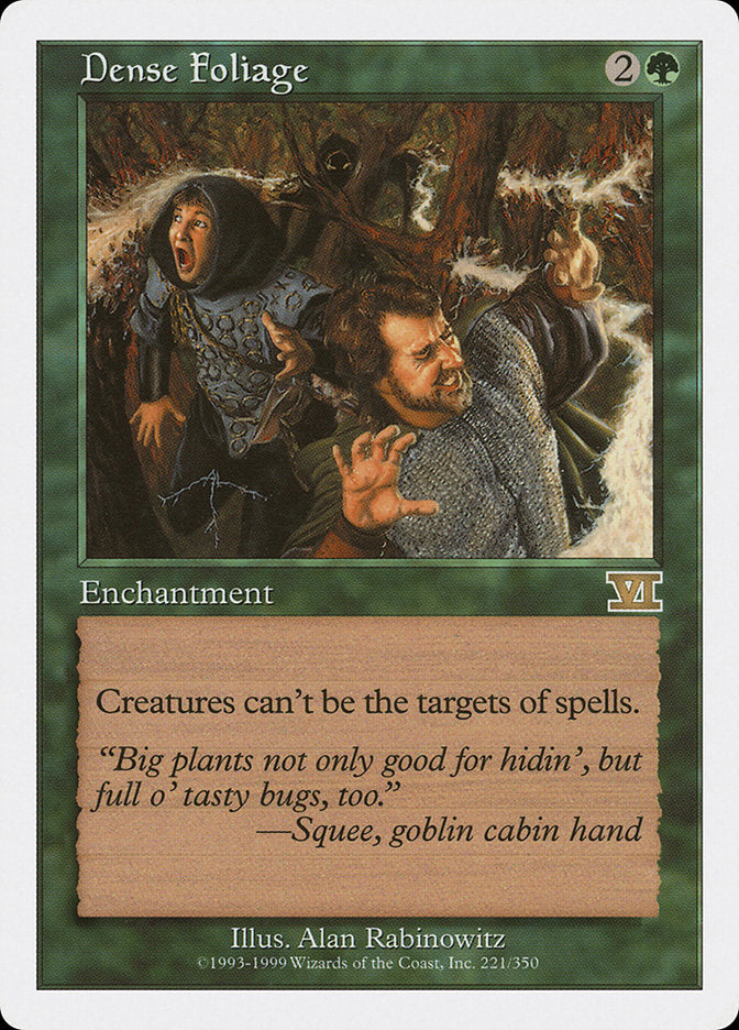 Dense Foliage [Classic Sixth Edition] - The Mythic Store | 24h Order Processing