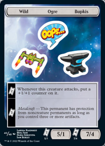 Wild Ogre Bupkis [Unfinity Stickers] - The Mythic Store | 24h Order Processing