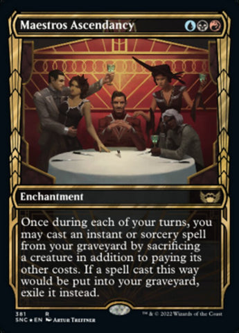 Maestros Ascendancy (Showcase Golden Age Gilded Foil) [Streets of New Capenna] - The Mythic Store | 24h Order Processing