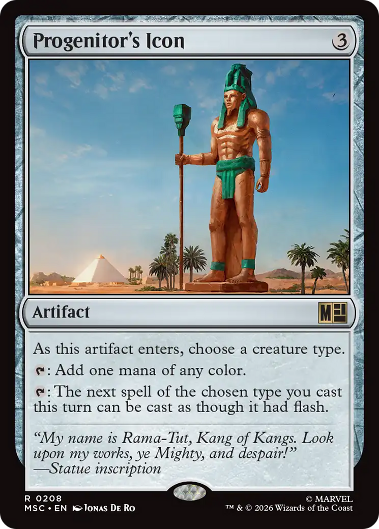 Progenitor's Icon (Surge Foil) [Marvel Super Heroes Commander] - The Mythic Store | 24h Order Processing