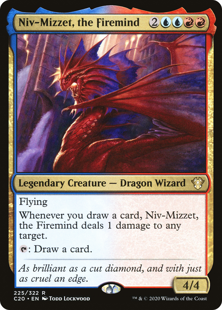 Niv-Mizzet, the Firemind [Commander 2020] - The Mythic Store | 24h Order Processing