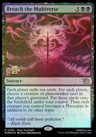 Breach the Multiverse [March of the Machine Prerelease Promos] - The Mythic Store | 24h Order Processing