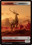 Fractal (0004) // Spirit (0010) Double-Sided Token [Secrets of Strixhaven Tokens] - The Mythic Store | 24h Order Processing