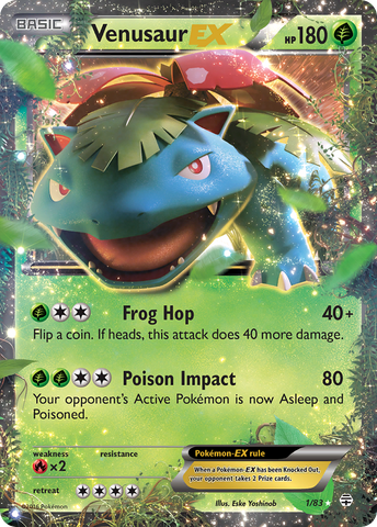 Venusaur EX (1/83) [XY: Generations] - The Mythic Store | 24h Order Processing