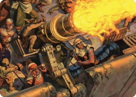 Mana Cannons Art Card [Dominaria United Art Series] - The Mythic Store | 24h Order Processing